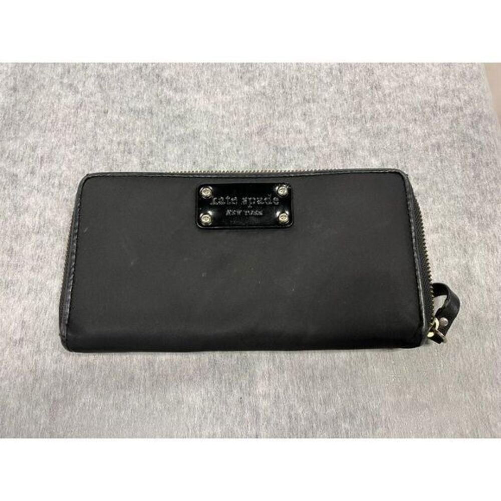 kate spade Black Zip-Around Wallet
